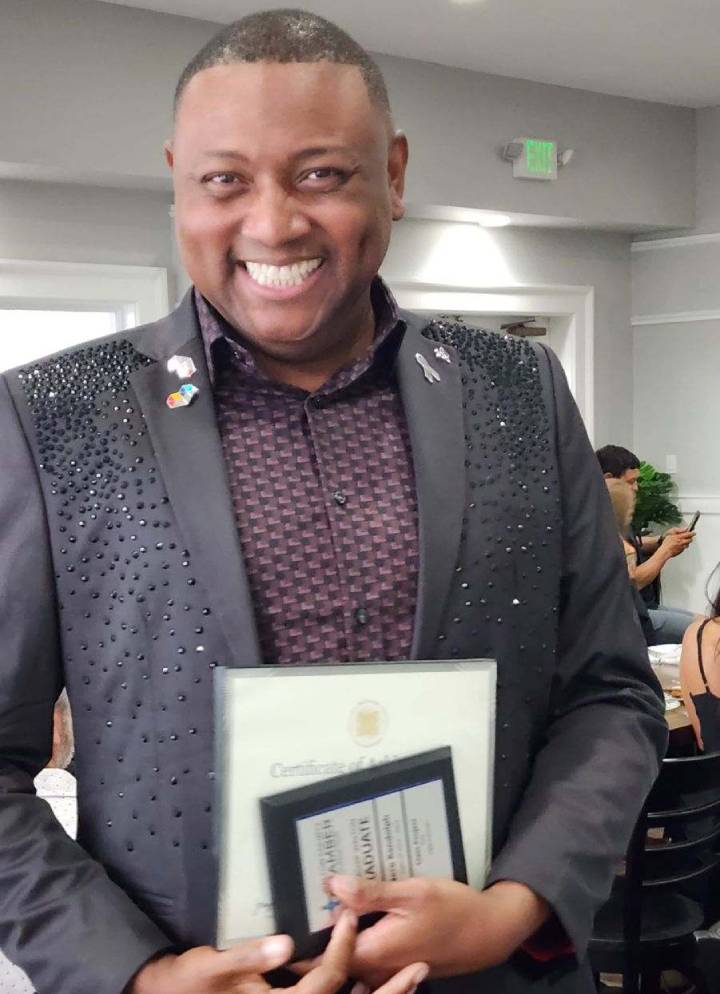 Nero Randolph graduate of 2022-2023 Leadership Walton class