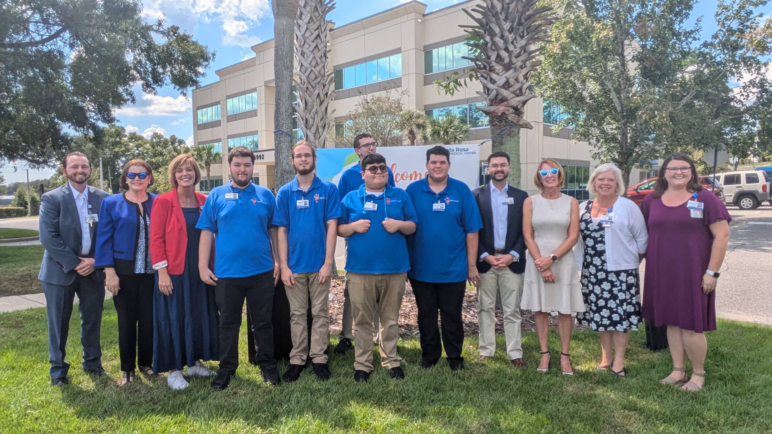 project search interns, CEO, and guests