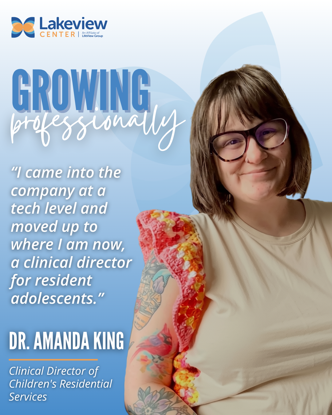 Professional growth journey: Dr. Amanda King