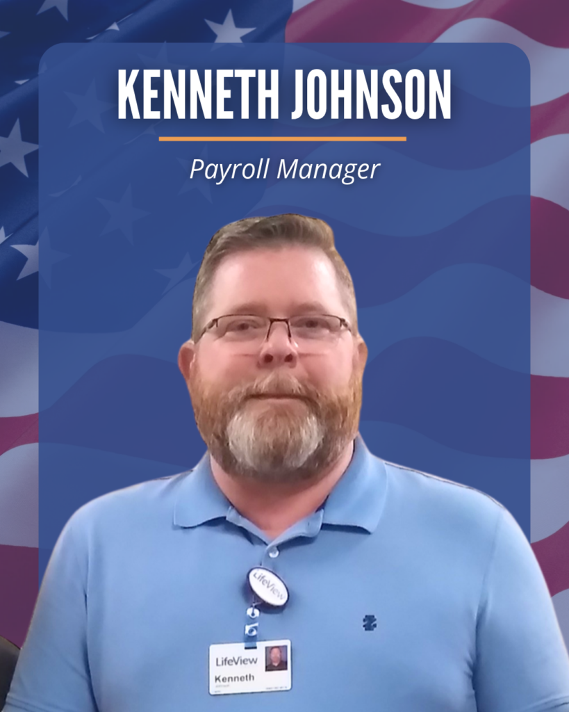 Payroll Manager Kenneth Johnson